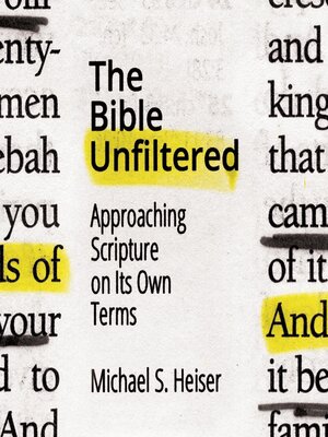 cover image of The Bible Unfiltered